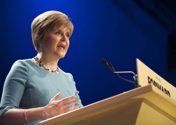 Deputy First Minister Nicola Sturgeon believes a No vote would lead to 'damaging cuts' to the NHS in Scotland. Picture: Jane Barlow