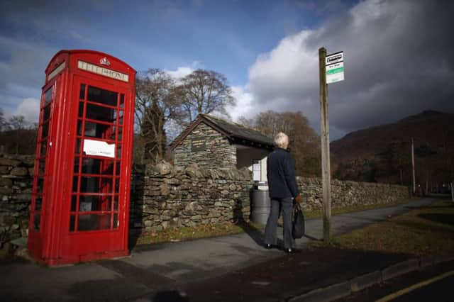 Infrequent public transport is just one of the disadvantages faced by people living in rural areas. Picture: Getty