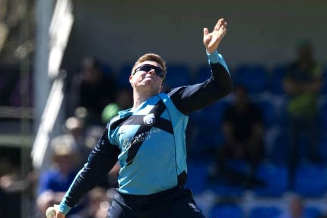 Matt Machan is fit but hasnt been released by Sussex. Picture: SNS