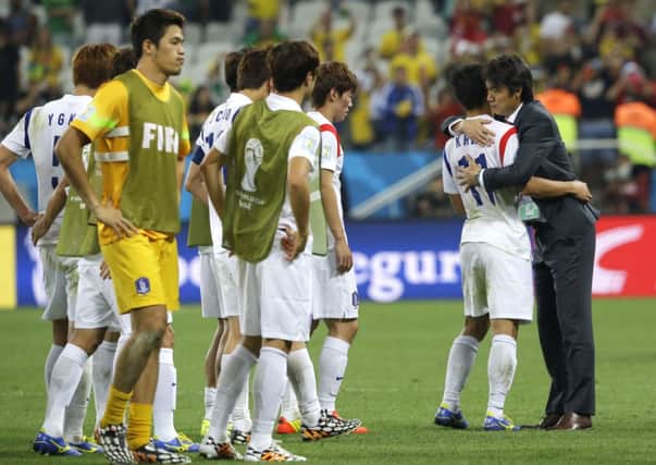 South Korea endured a miserable World Cup campaign in Brazil. Picture: AP
