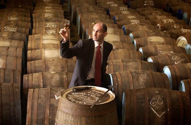 Ian Curle of whisky giant, the Edrington Group. Picture: Stephen Mansfield