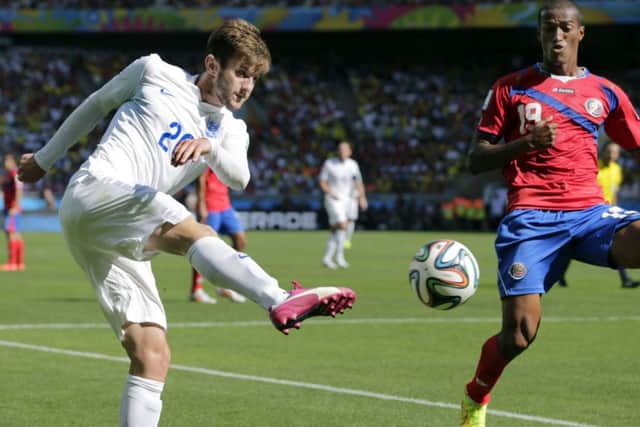 Adam Lallana appeared in all three of Englands games during their brief World Cup campaign. Picture: AP