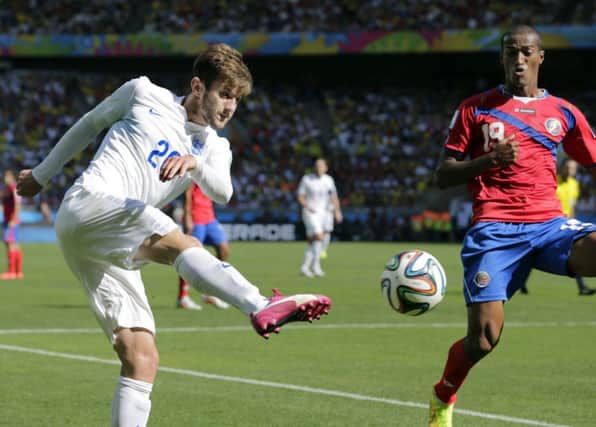 Adam Lallana appeared in all three of Englands games during their brief World Cup campaign. Picture: AP