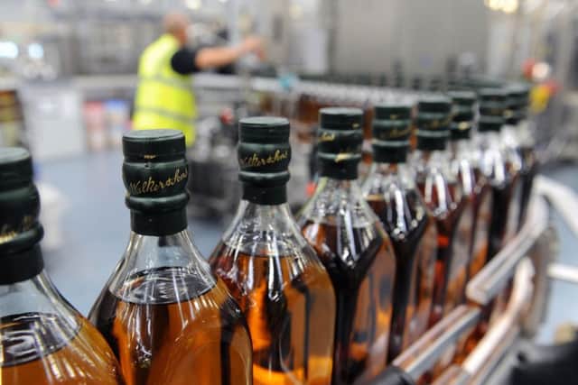 Shares in Scotlands biggest whisky distiller were up 2 per cent. Picture: Ian Rutherford
