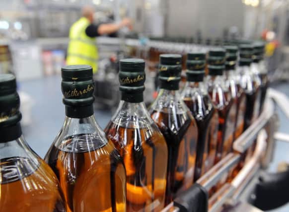 Shares in Scotlands biggest whisky distiller were up 2 per cent. Picture: Ian Rutherford