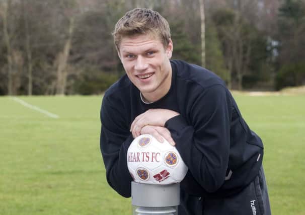 Former Hearts captain Marius Zaliukas is being released by current side Leeds United. Picture: SNS