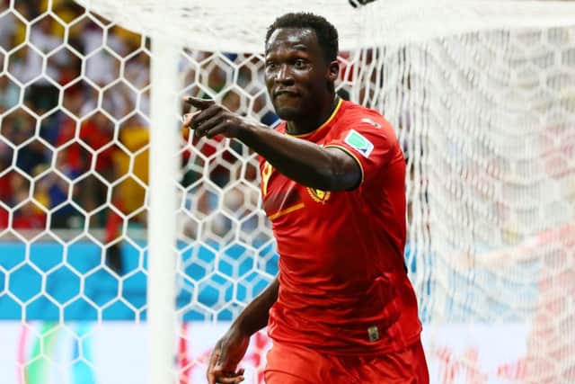 Romelu Lukaku came off the bench to score Belgium's second goal. Picture: Getty