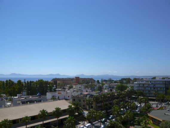A general view of Alcudia, in Majorca, where the family were on holiday. Picture: Contributed