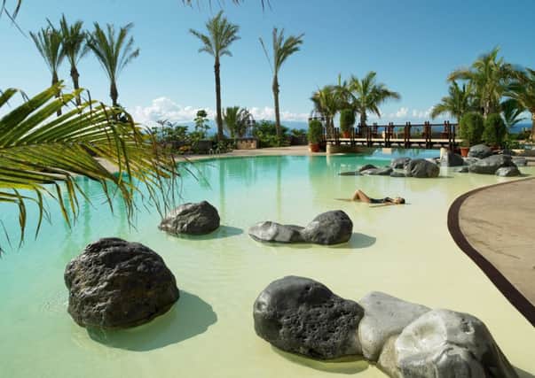 The main swimming pool at the Ritz Carlton Abama resort in Tenerife. Picture: Contributed