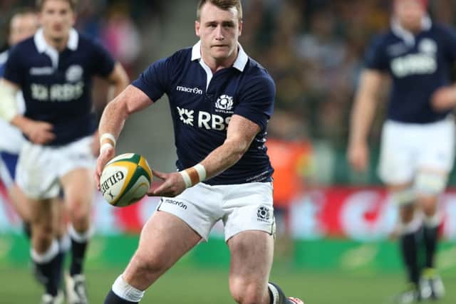Stuart Hogg: Set for Ibrox. Picture: Getty