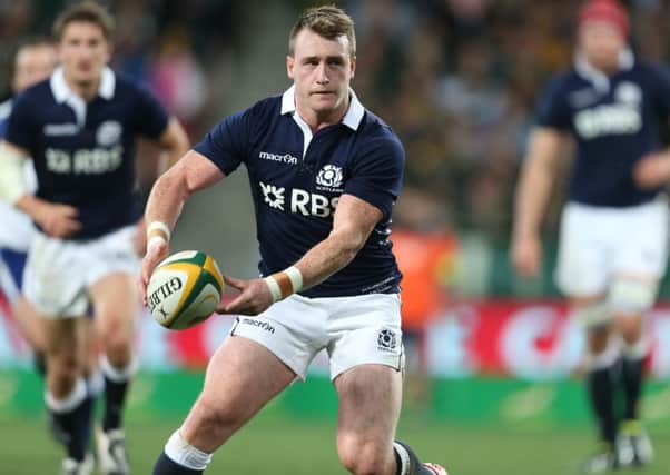 Stuart Hogg: Set for Ibrox. Picture: Getty