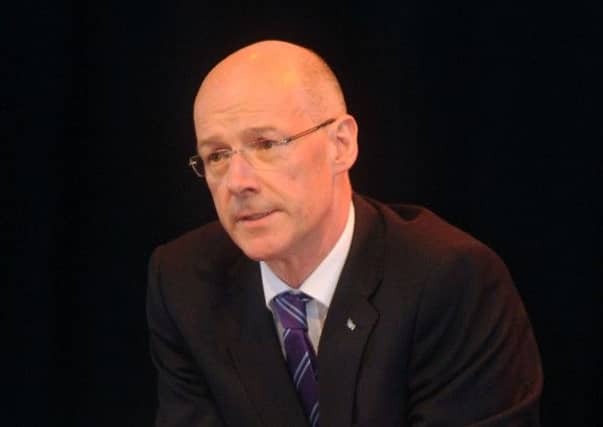 John Swinney will set out an alternative to Westminster's 'austerity agenda'. Picture: Lisa Ferguson