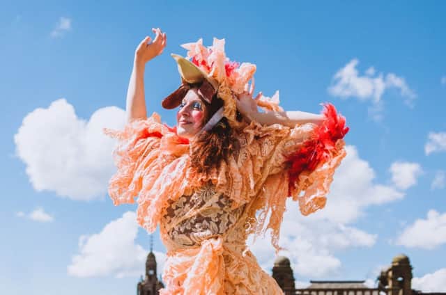 Perch performers prepare to take to the skies above Glasgow. Picture: Contributed