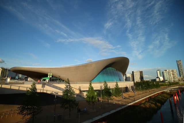 The Olympic aquatics centre was among recent projects. Picture: Getty