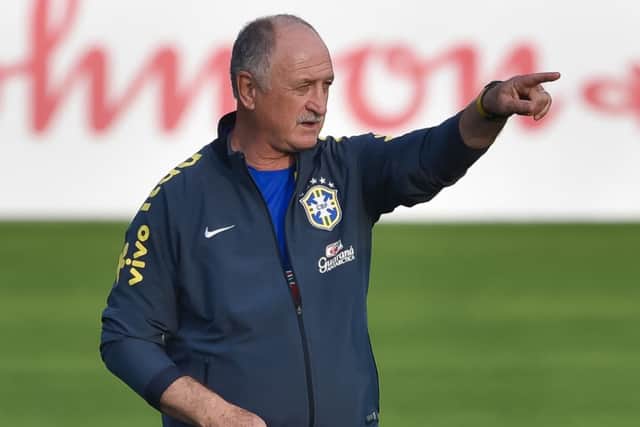 Brazil Head coach Luiz Felipe Scolari has encouraged his squad to enjoy their time with their wives and girlfriends. Picture: Getty