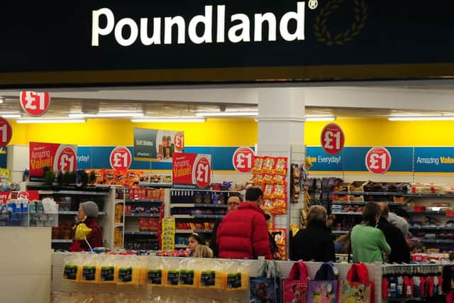 Poundland delivered impressive growth based on opening new outlets. Picture: Rui Viera/PA