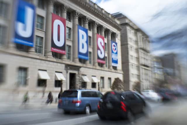 US jobs figures ensured a third day of solid rises for the FTSE 100. Picture: Getty