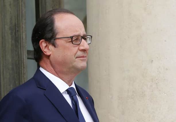 French President Francois Hollande was outraged at the tragedy. Picture: AP