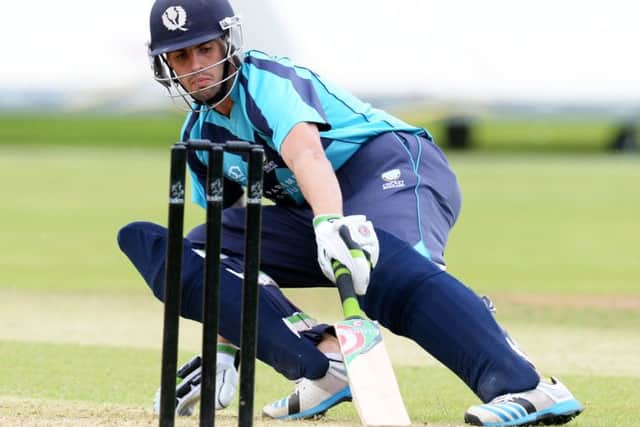 Calum MacLeod's 145 had tied the series on Wednesday. Picture: SNS