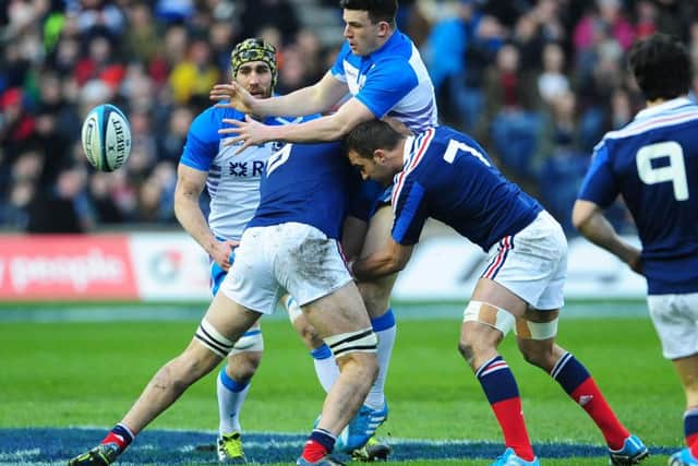 Scott has played 21 times for Scotland. Picture: Ian Rutherford