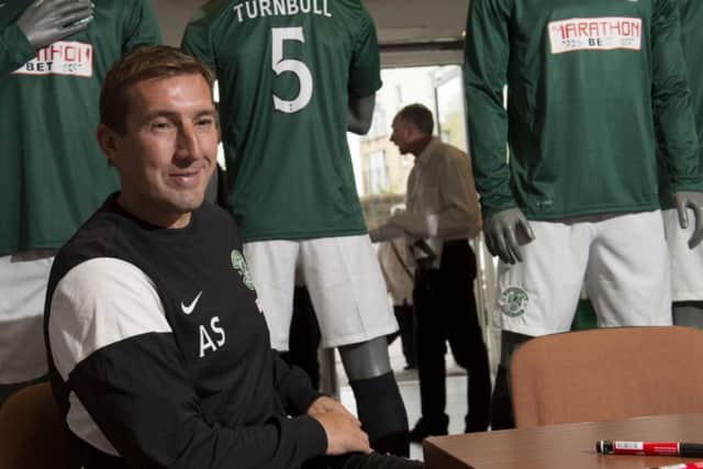 Alan Stubbs wants quality at Hibernian not quantity. Picture: SNS