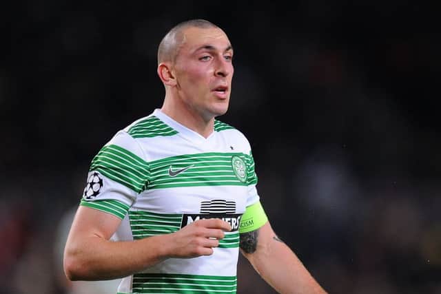 Scott Brown: Stretchered off. Picture: Getty