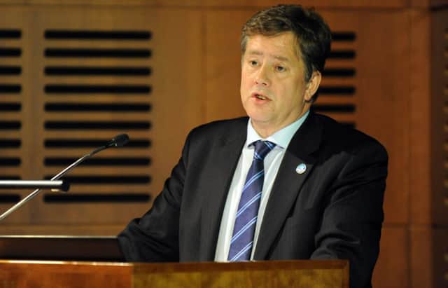 Transport minister Keith Brown announced the additional funds in an attempt to improve standards. Picture: Lesley Martin