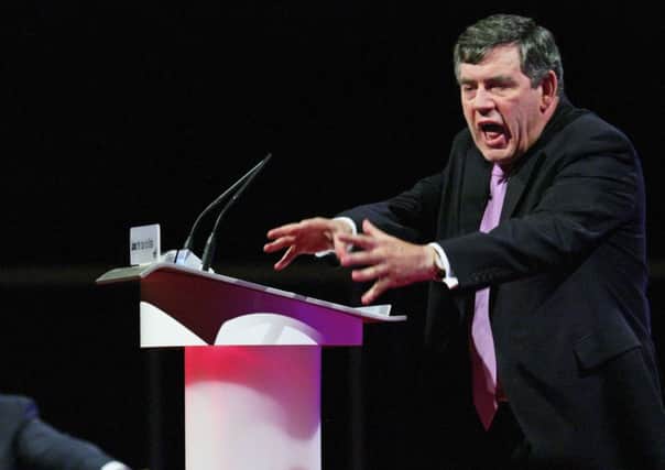 Gordon Brown has lost none of his skills and is capable of rousing the No campaign to action. Picture: Getty Images
