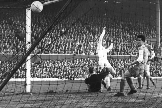 Alfredo Di Stefano scored a hat-trick in Madrid's 7-3 win over Eintracht Frankfurt at Hampden Park in 1960. Picture: Getty
