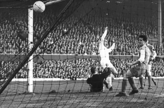 Alfredo Di Stefano scored a hat-trick in Madrid's 7-3 win over Eintracht Frankfurt at Hampden Park in 1960. Picture: Getty