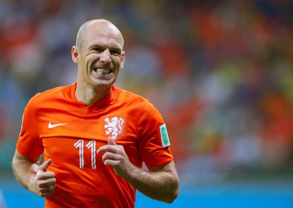 Netherlands Arjen Robben has played a pivotal role in his sides route to tomorrows crucial clash. Picture: Reuters