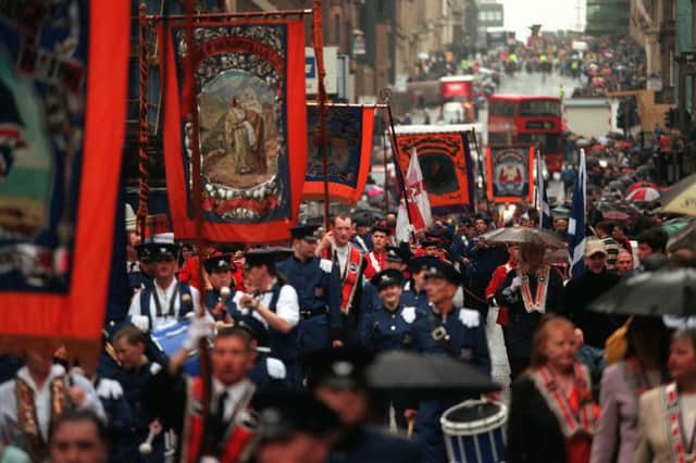 Orange Order grand secretary, Eddie Hyde, rejected suggestions parades were provocative. Picture: TSPL
