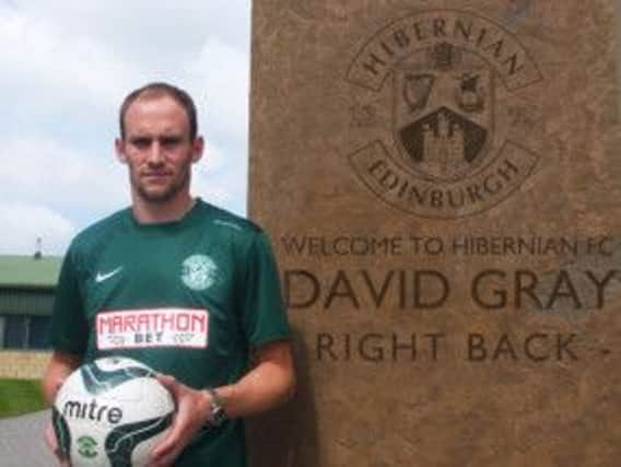 Edinburgh-born David Gray is the first signing by head coach Akan Stubbs
