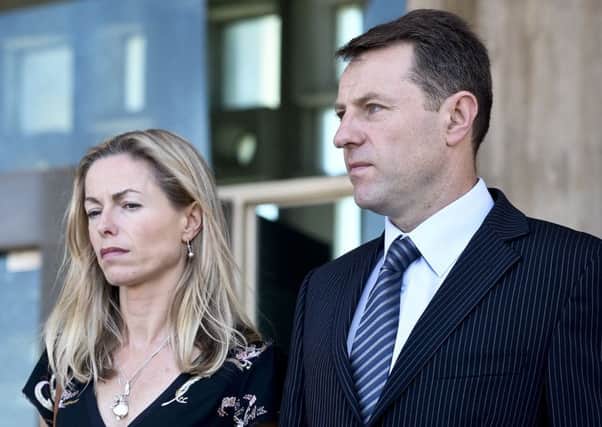 Kate and Gerry McCann both gave personal statements. Picture: Getty