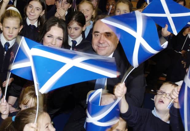 First Minister Alex Salmond must play a lead role in shaping Scotlands future and healing divisions. Picture: Gareth Easton