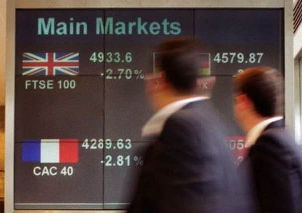 The wider FTSE 100 suffered its third consecutive day of marked falls. Picture: PA