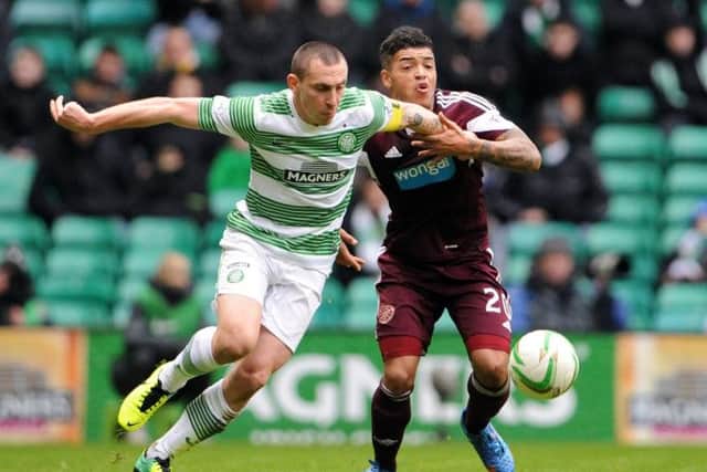 Brown suffered the injury against Rapid Vienna. Picture: Ian Rutherford