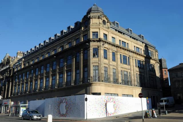 Site of the new Apple store on Princes Street, Edinburgh. Picture: TSPL