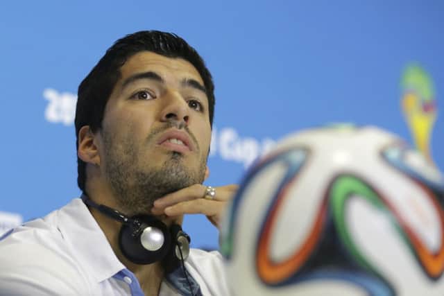 Uruguay and Liverpool striker Luis Suarez has had his appeal rejected. Picture: AP