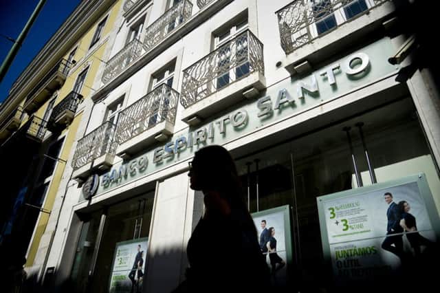 Share trading in Espirito Santo was halted after a fall of more than 16 per cent. Picture: Getty