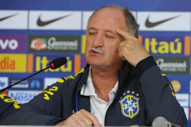 Luiz Scolari: Defended record. Picture: Getty