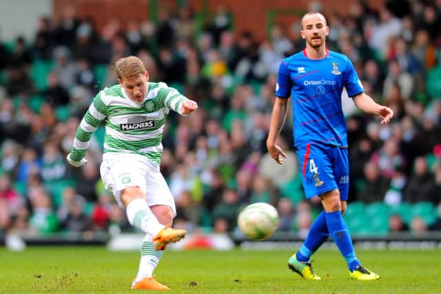 Kris Commons' goals were vital for Celtic last season and saw him crowned double player of the year. Picture Robert Perry