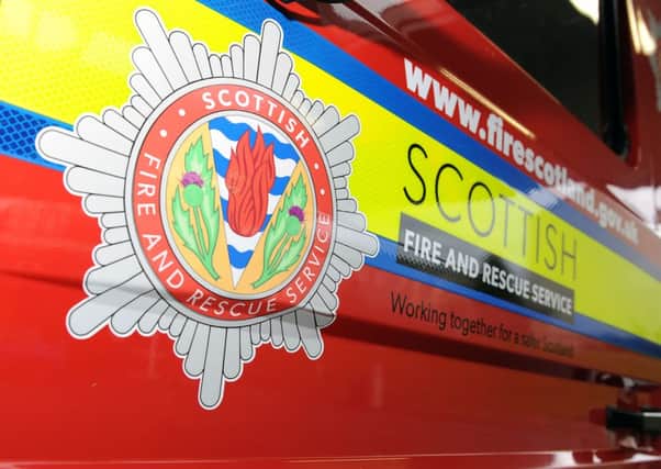 A total of 10 fire appliances, three specialist vehicles and around 55 firefighters were at the scene. Picture: TSPL