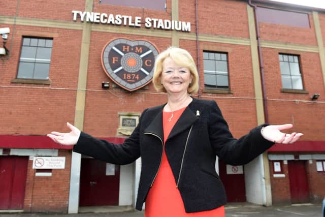 Hearts' majority shareholder Ann Budge. Picture: SNS