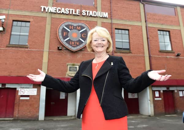 Hearts' majority shareholder Ann Budge. Picture: SNS