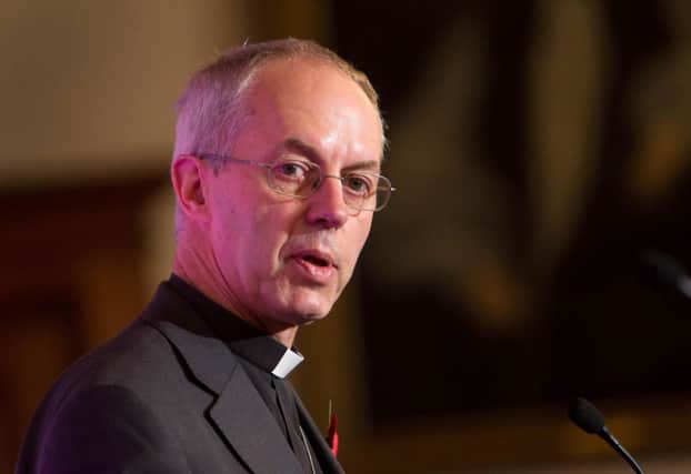 Archbishop of Canterbury Justin Welby was "absolutely delighted" the church cut ties with Wonga. Picture: PA