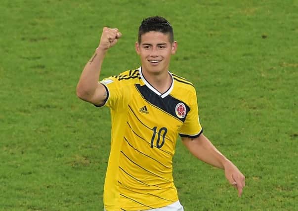 James Rodriguez. Picture: Getty
