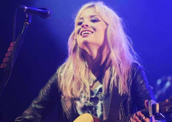 Nina Nesbitt at the King Tuts Stage. Picture: Greg Macvean