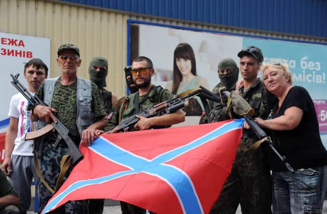 Kiev has accused proRussian rebels of firing the fatal shot. Picture: Getty