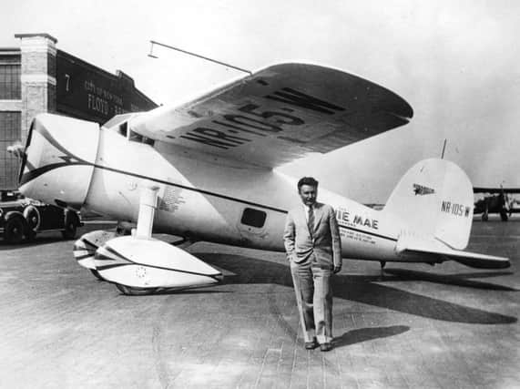 On this day in 1933 Wiley Post completed a record-breaking round-the-world-flight. Picture: Getty